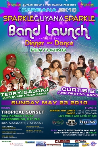 Sparkle Guyana - Band Launch